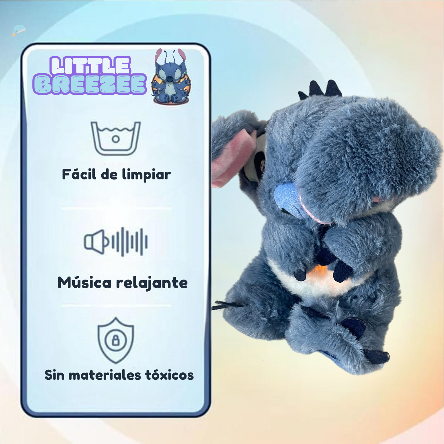 Peluche que Respira Relajante